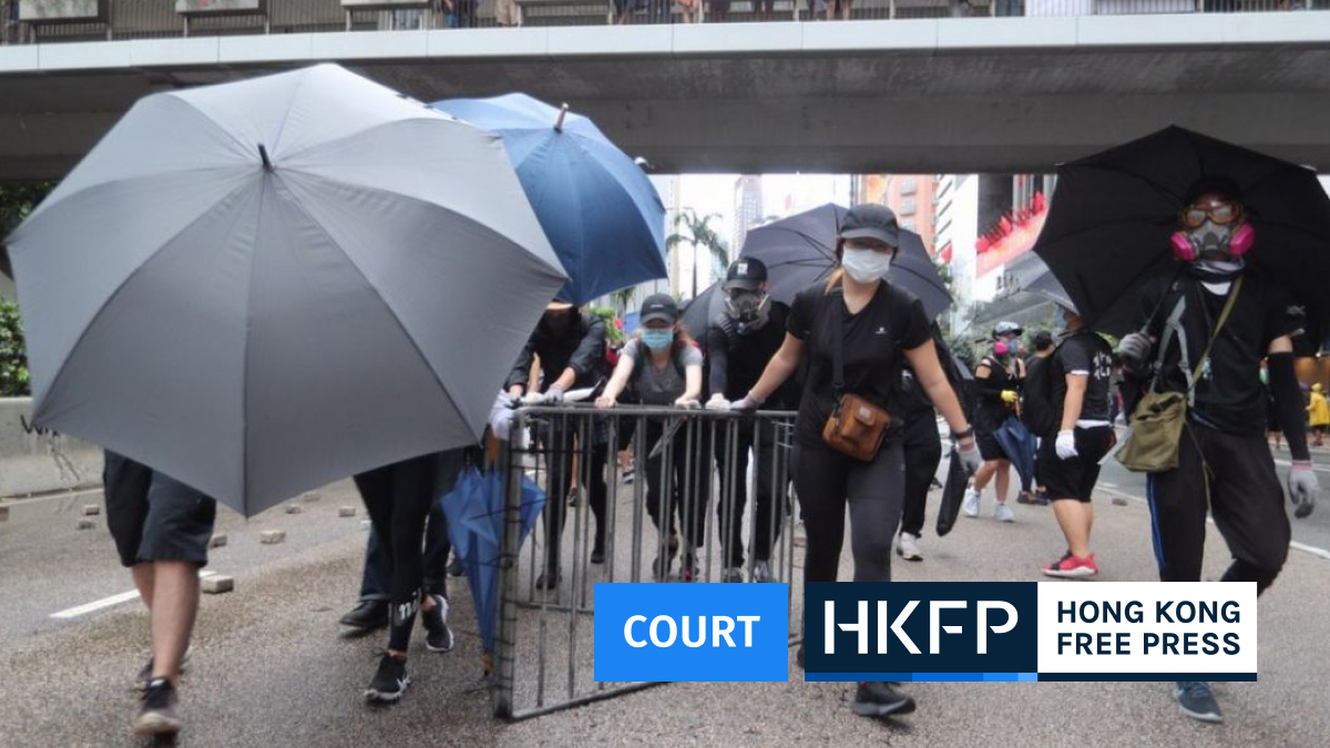 Hongkonger jailed for 2.5 years for rioting during 2019 protest when she was 16