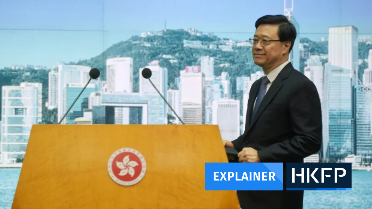 Explainer: Hong Kong Chief Executive John Lee’s first year in office