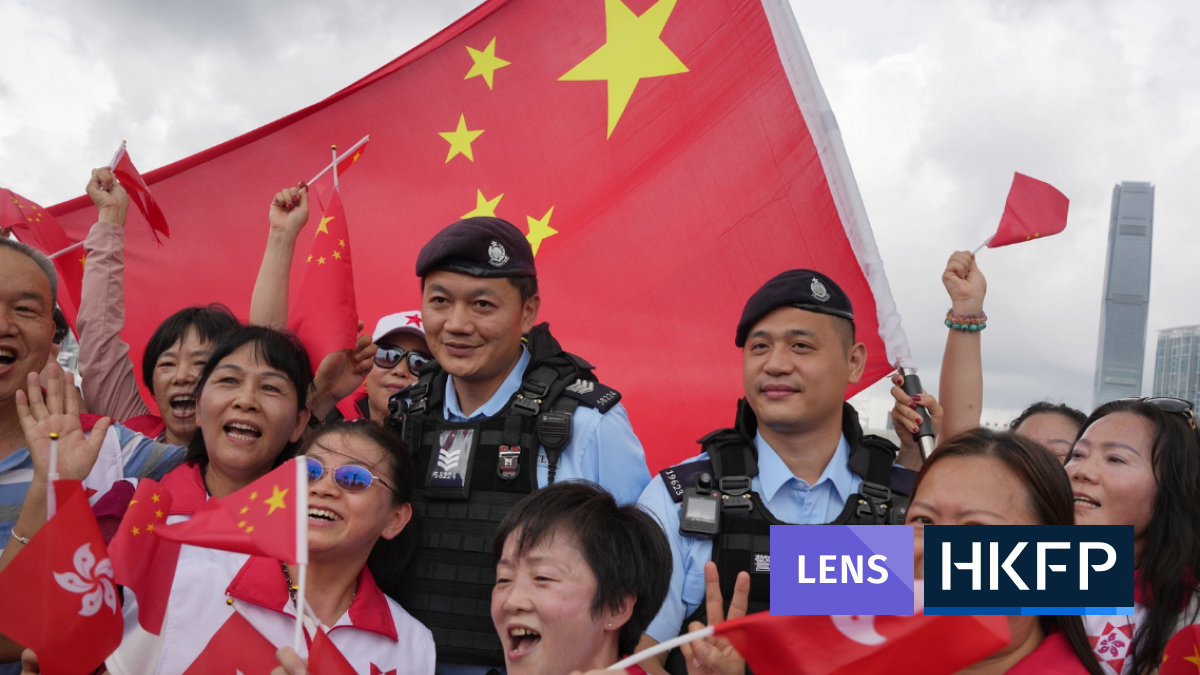 HKFP Lens: Pomp, ceremony and patriotism for Handover anniversary, as police deploy across Hong Kong