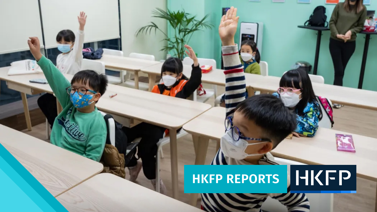 As masks come off, Hong Kong children may struggle to face the world