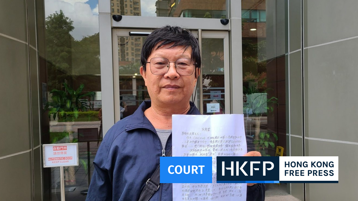 Elderly busker who played protest song ‘Glory to Hong Kong’ intends to countersue prosecution, court hears