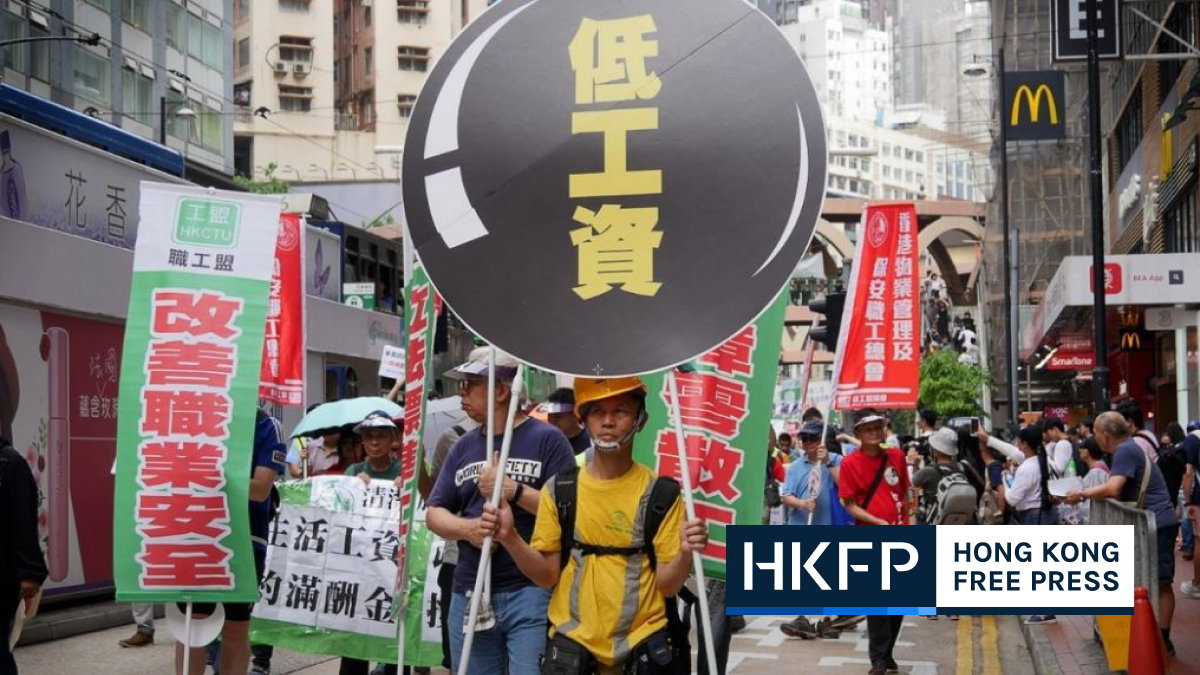 Two ex-members of Hong Kong pro-democracy union group apply to hold public rally on Labour Day