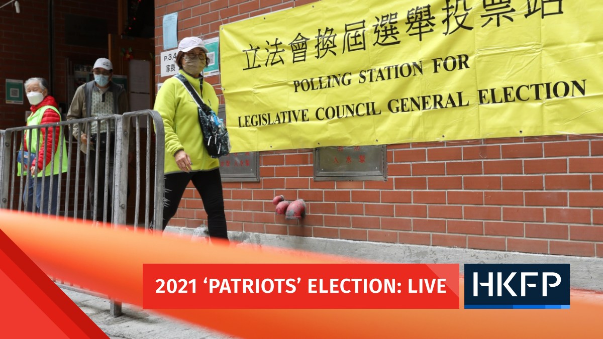 Hong Kong ‘patriots’ election: Candidates make urgent appeals for voters, as Chief Exec. Lam says she’s not responsible for turnout