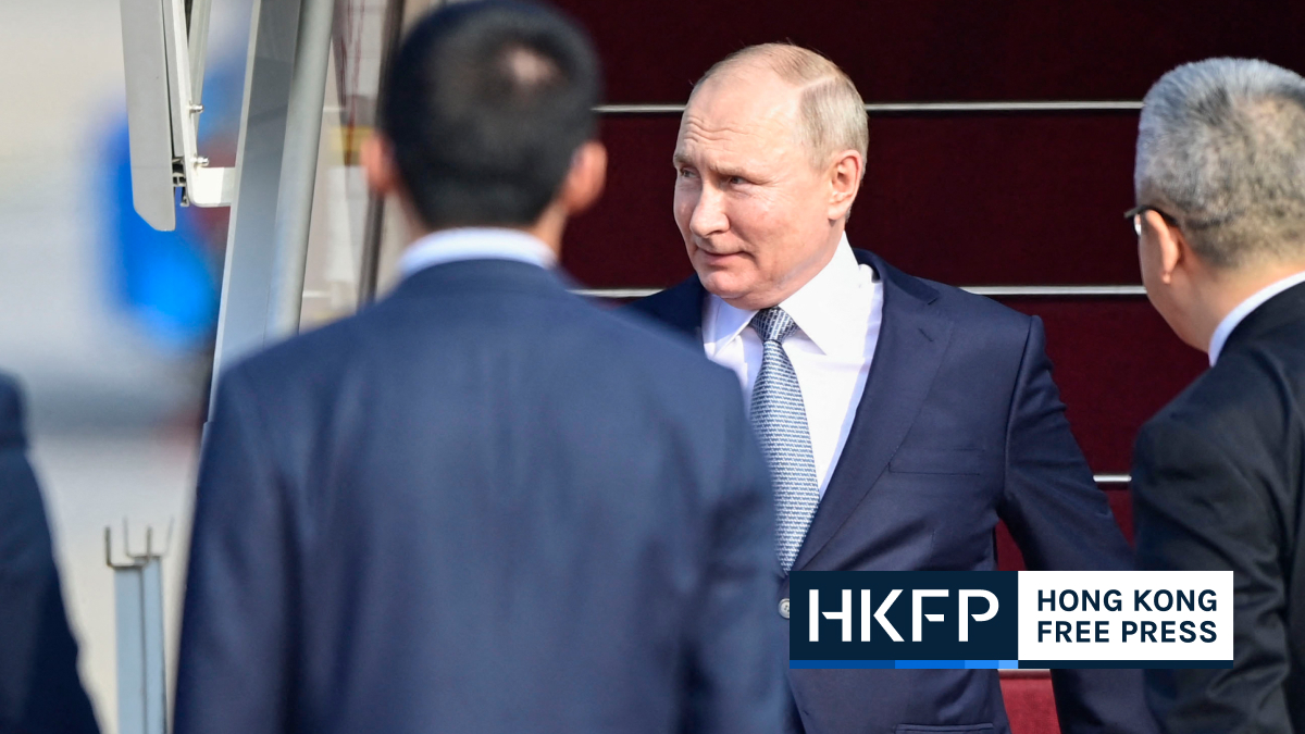 Russia’s Putin arrives in China to meet ‘dear friend’ Xi Jinping