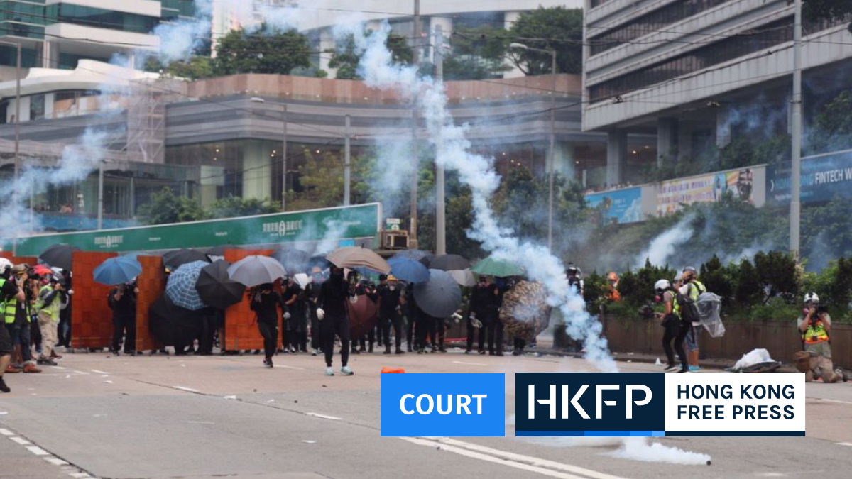 23 people jailed for up to 4 years and 2 months over rioting near Hong Kong government headquarters in 2019