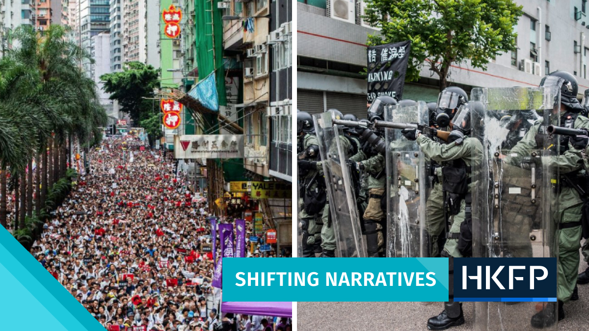 Shifting Narratives: How the gov’t response to Hong Kong’s 2019 protests evolved over four years