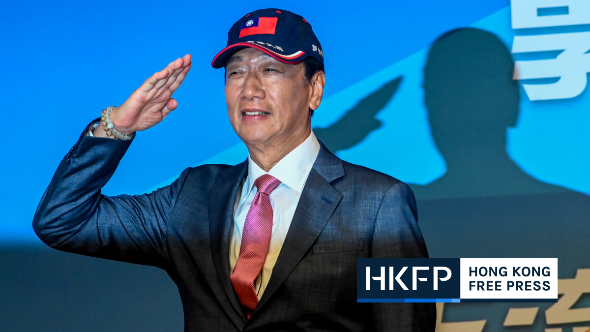 Billionaire Foxconn founder Terry Gou announces Taiwan presidential bid as independent