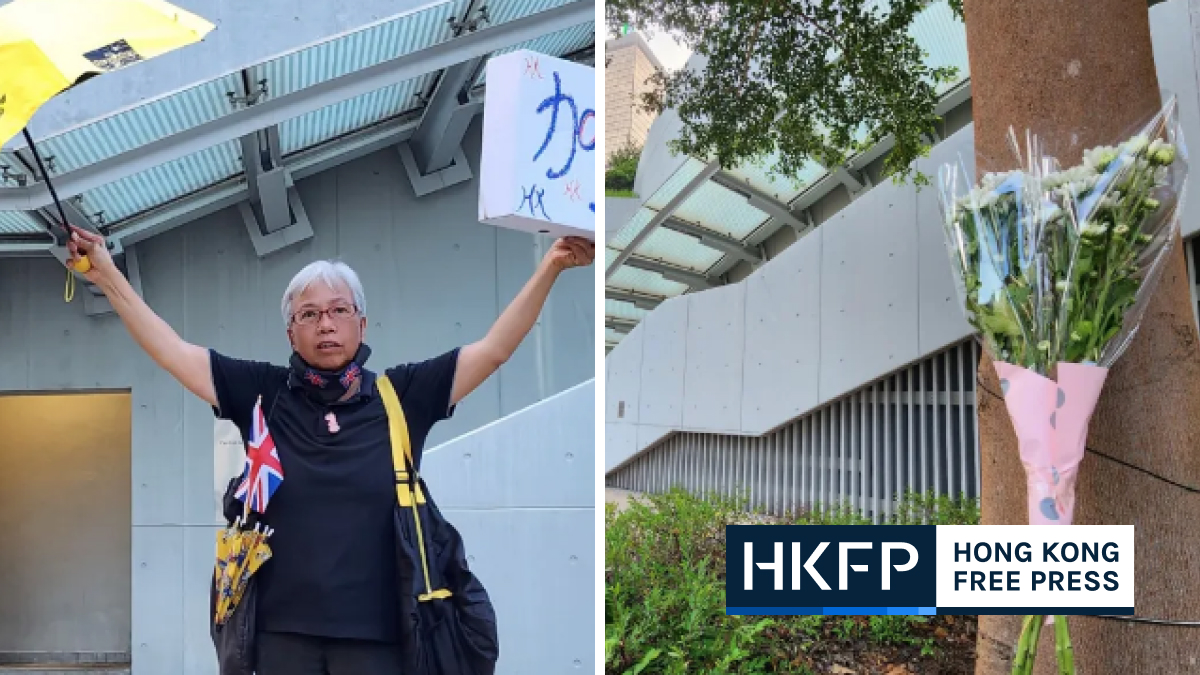 Sole activist marks 9th anniv. of Hong Kong’s 2014 pro-democracy Umbrella Movement